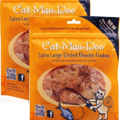 Cat-Man-Doo Cat & Dog Treats  Freeze Dried Salmon, Chicken